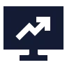 Computer Chart Up icon preview