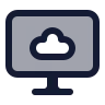 Computer Cloud icon preview
