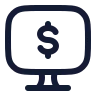 Computer Dollar icon preview