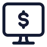 Computer Dollar icon preview