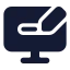 Computerprogramming icon with solid standard style