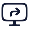Computer Screen Share icon preview