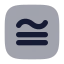 Congruenttosquare icon with bulk rounded style
