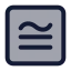 Congruenttosquare icon with duotone standard style