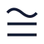 Congruentto icon with stroke sharp style
