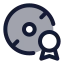 Console icon with duotone standard style