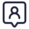 Contact Round icon preview