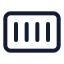 Container icon with stroke standard style