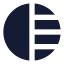 Contrast icon with solid sharp style