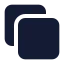 Copy icon with solid standard style