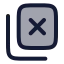 Copyx icon with duotone rounded style