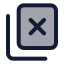 Copyx icon with duotone standard style