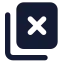 Copyx icon with solid standard style