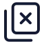 Copyx icon with stroke standard style