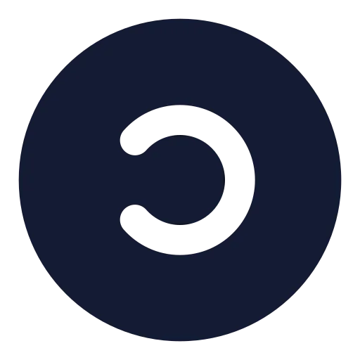 Copyleft Icon in Solid Rounded style