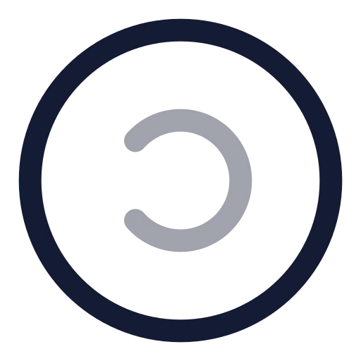 Copyleft Icon in Twotone Rounded style