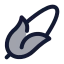 Corn icon with duotone standard style