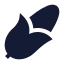 Corn icon with solid sharp style