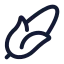 Corn icon with stroke rounded style
