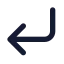 Cornerdownleft icon with solid standard style