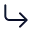 Cornerdownright icon with duotone standard style