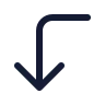 Corner Left Down icon preview