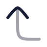 Corner Left Up icon preview
