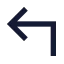 Cornerupleft icon with solid sharp style