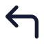 Cornerupleft icon with solid standard style