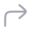 Cornerupright icon with duotone rounded style