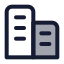 Corporate icon with duotone standard style