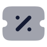 Coupon Percent icon preview