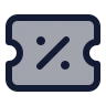 Coupon Percent icon preview
