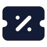 Coupon Percent icon preview