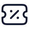 Coupon Percent icon preview