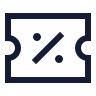 Coupon Percent icon preview