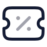 Coupon Percent icon preview