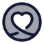 Covidinfo icon with duotone standard style