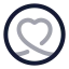 Covidinfo icon with twotone rounded style