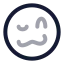 Crazy icon with twotone rounded style