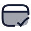 Creditcardaccept icon with duotone rounded style