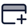 Credit Card Add icon preview