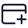 Credit Card Add icon preview