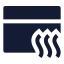 Creditcarddefrost icon with solid sharp style