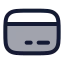 Creditcard icon with duotone rounded style