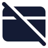 Credit Card Not Found icon preview