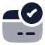 Creditcardvalidation icon with bulk rounded style