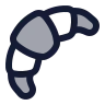 Croissant icon preview