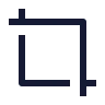 Crop icon preview