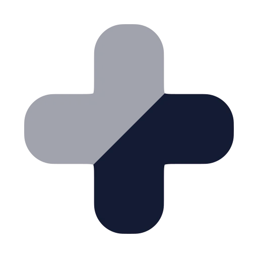 Cross Icon in Bulk Rounded style
